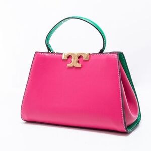 Pink and Green Handbag